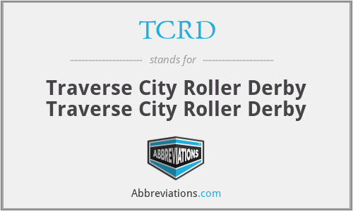 TCRD - Traverse City Roller Derby Traverse City Roller Derby