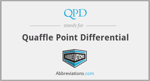 QPD - Quaffle Point Differential