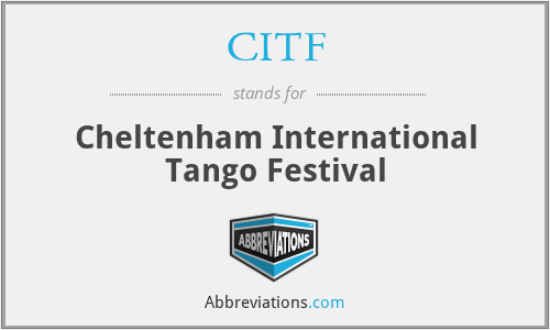 CITF - Cheltenham International Tango Festival