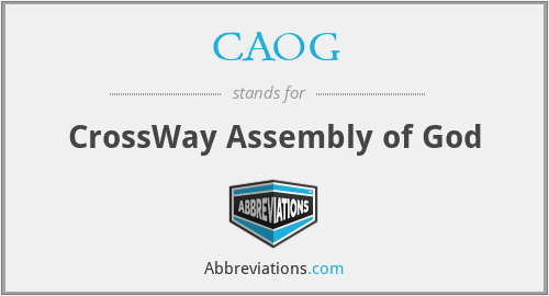 CAOG - CrossWay Assembly of God