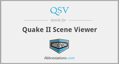 QSV - Quake II Scene Viewer