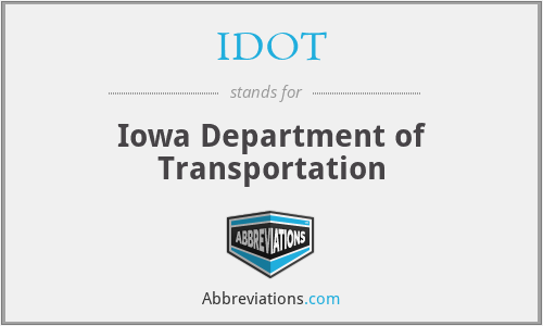 IDOT - Iowa Department of Transportation