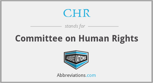 CHR - Committee on Human Rights