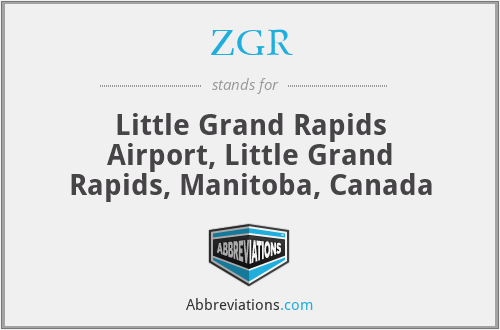 ZGR - Little Grand Rapids Airport, Little Grand Rapids, Manitoba, Canada