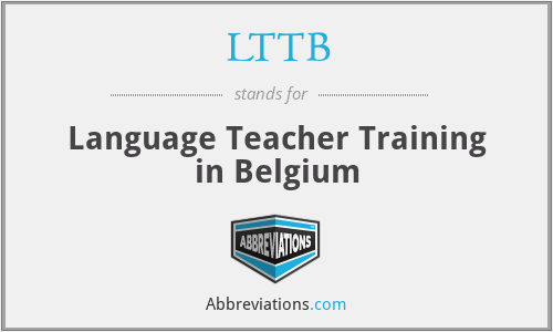 LTTB - Language Teacher Training in Belgium