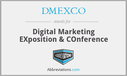 DMEXCO - Digital Marketing EXposition & COnference