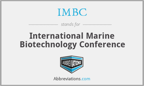 IMBC - International Marine Biotechnology Conference
