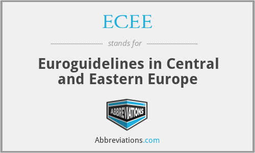 ECEE - Euroguidelines in Central and Eastern Europe