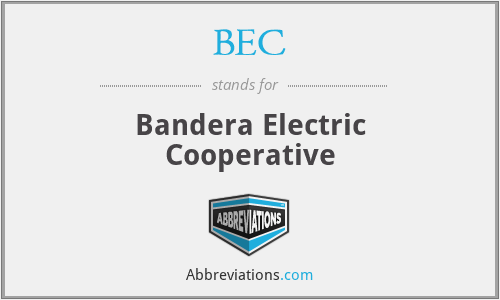BEC - Bandera Electric Cooperative