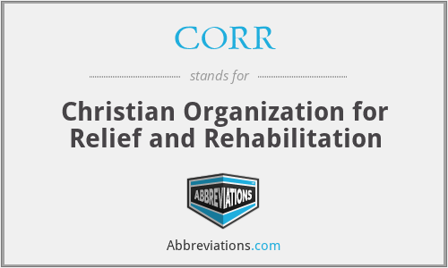 CORR - Christian Organization for Relief and Rehabilitation