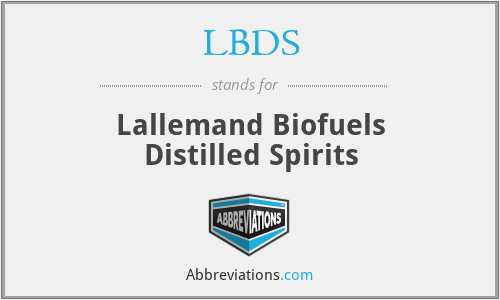 LBDS - Lallemand Biofuels Distilled Spirits