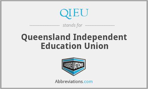 QIEU - Queensland Independent Education Union