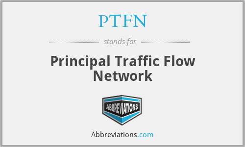 PTFN - Principal Traffic Flow Network