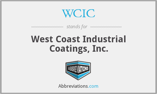 WCIC - West Coast Industrial Coatings, Inc.