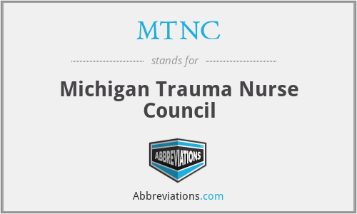 MTNC - Michigan Trauma Nurse Council