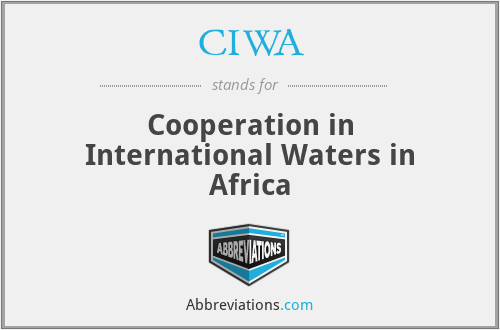 CIWA - Cooperation in International Waters in Africa
