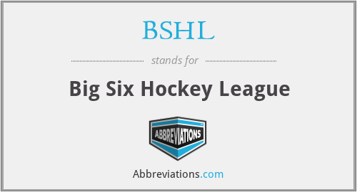 BSHL - Big Six Hockey League