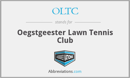 OLTC - Oegstgeester Lawn Tennis Club