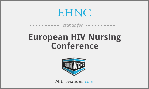 EHNC - European HIV Nursing Conference