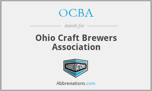 OCBA - Ohio Craft Brewers Association