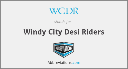WCDR - Windy City Desi Riders
