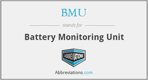 BMU - Battery Monitoring Unit