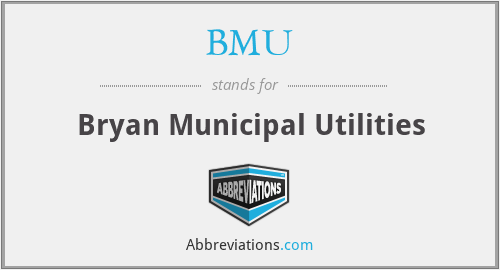 BMU - Bryan Municipal Utilities