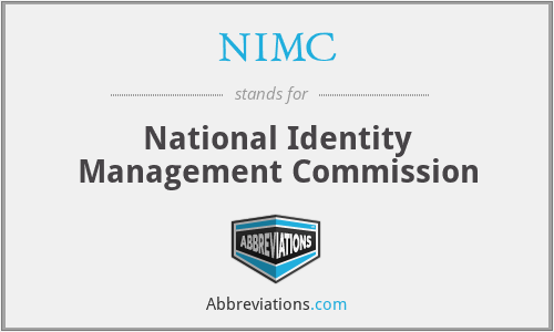 NIMC - National Identity Management Commission
