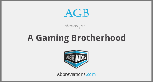 AGB - A Gaming Brotherhood