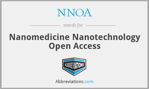 NNOA - Nanomedicine Nanotechnology Open Access