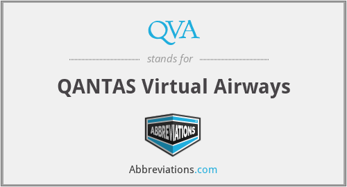QVA - QANTAS Virtual Airways