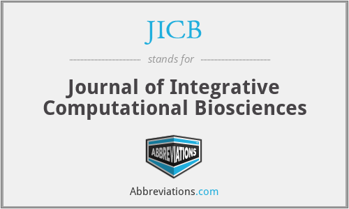 JICB - Journal of Integrative Computational Biosciences