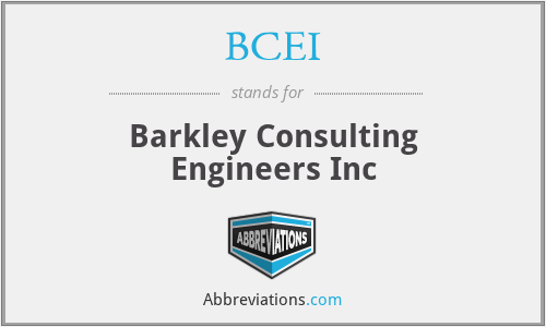 BCEI - Barkley Consulting Engineers Inc