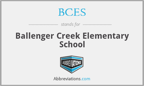 BCES - Ballenger Creek Elementary School