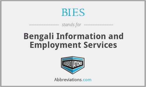 BIES - Bengali Information and Employment Services