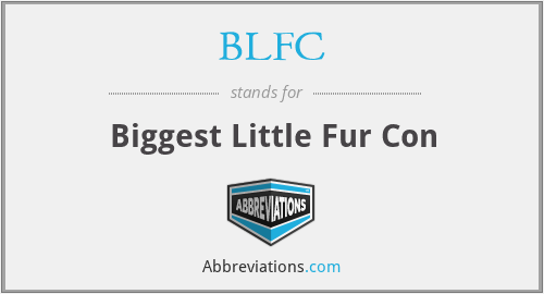 BLFC - Biggest Little Fur Con