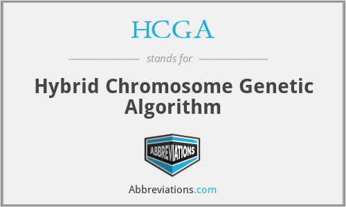 HCGA - Hybrid Chromosome Genetic Algorithm