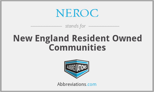 NEROC - New England Resident Owned Communities