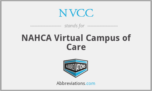 NVCC - NAHCA Virtual Campus of Care