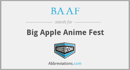 BAAF - Big Apple Anime Fest