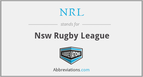 NRL - Nsw Rugby League