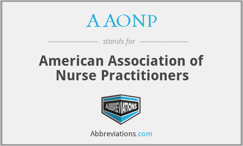 AAONP - American Association of Nurse Practitioners