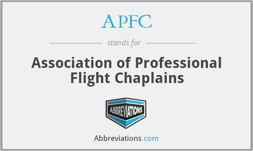 APFC - Association of Professional Flight Chaplains