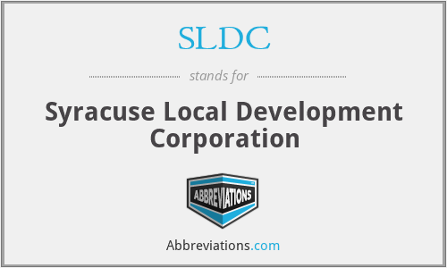 SLDC - Syracuse Local Development Corporation