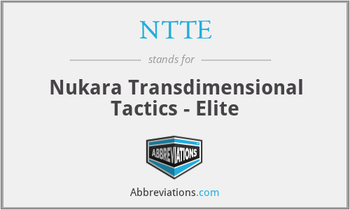 NTTE - Nukara Transdimensional Tactics - Elite