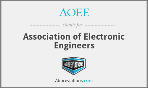 AOEE - Association of Electronic Engineers