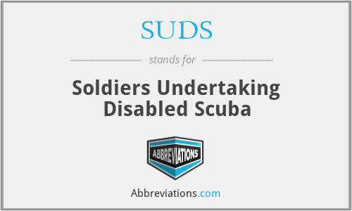 SUDS - Soldiers Undertaking Disabled Scuba