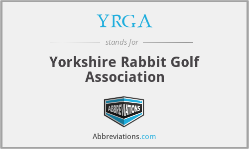 YRGA - Yorkshire Rabbit Golf Association