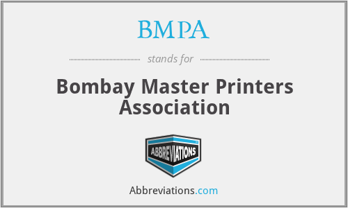 BMPA - Bombay Master Printers Association