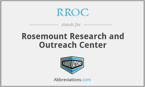RROC - Rosemount Research and Outreach Center